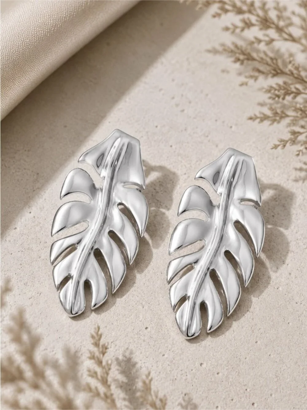 Anthropologie bold silver